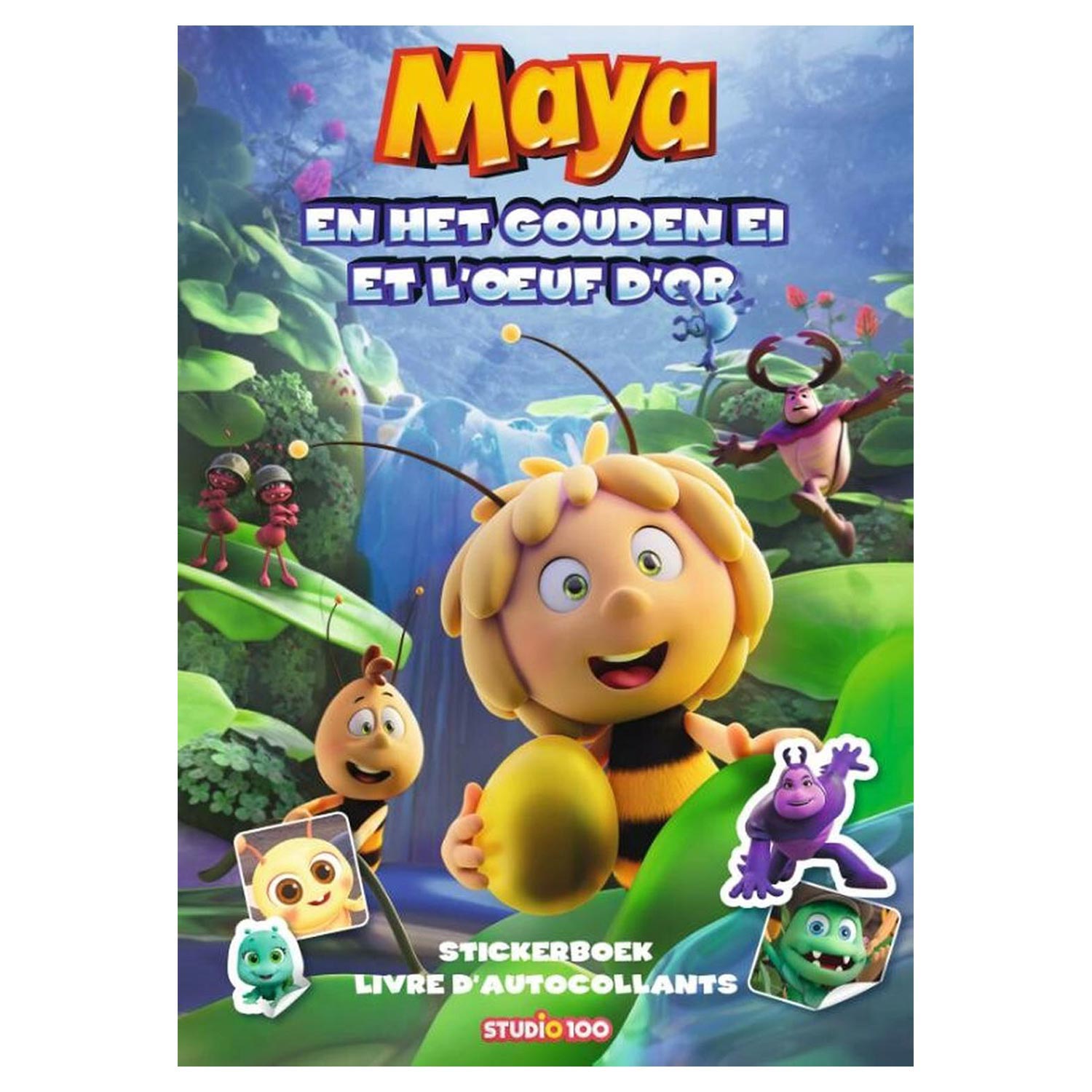 Maya de Bij Stickerboek - Het Gouden Ei - Klik op de afbeelding om het venster te sluiten
