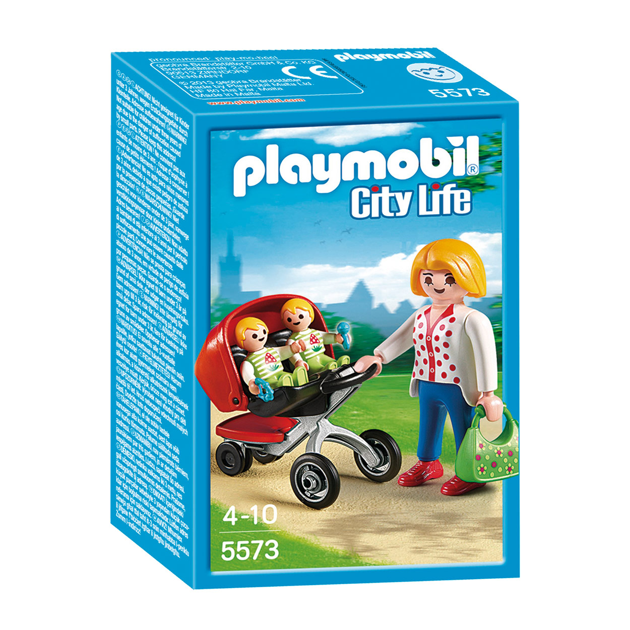 Playmobil City Life Tweeling Kinderwagen - 5573 - Klik op de afbeelding om het venster te sluiten