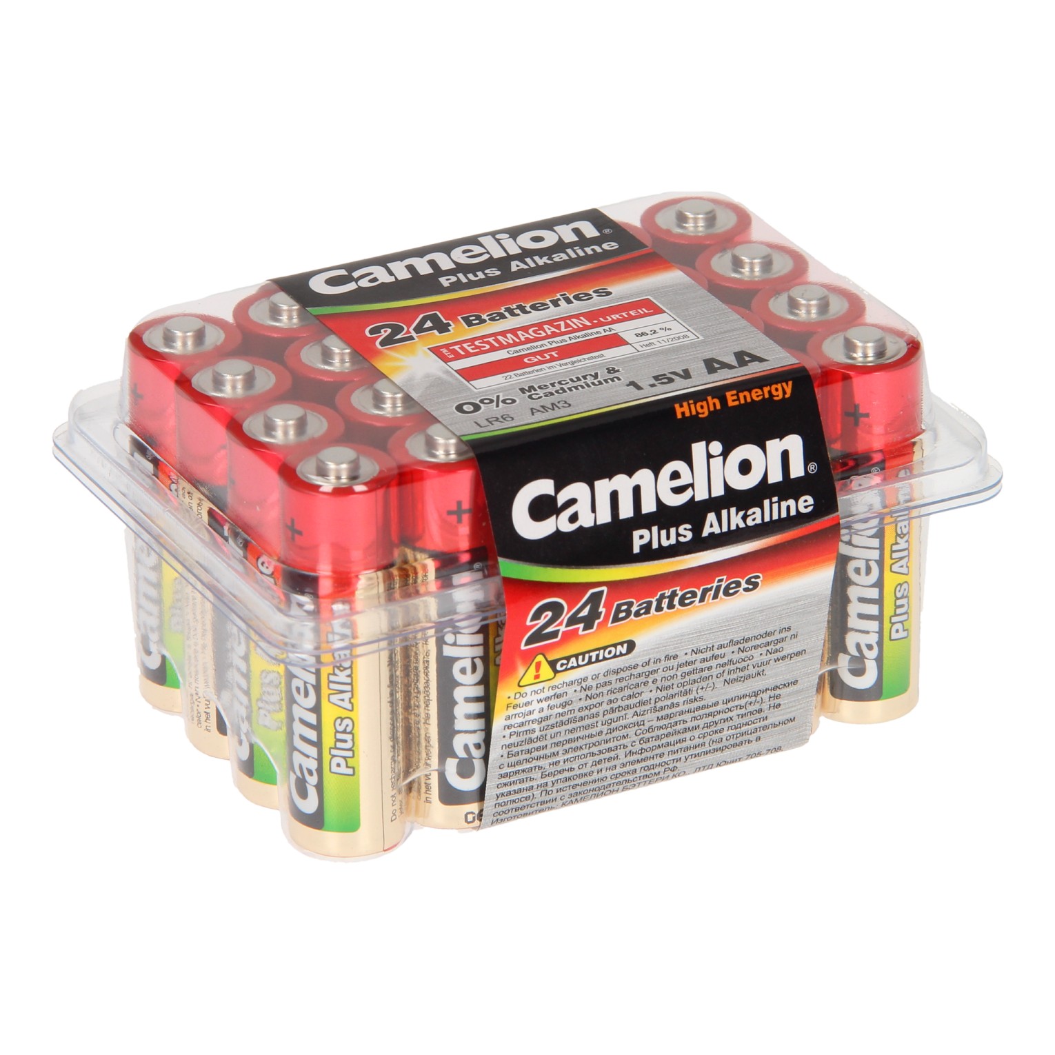 Camelion Plus Batterij Alkaline AA/LR6, 24st. - Klik op de afbeelding om het venster te sluiten