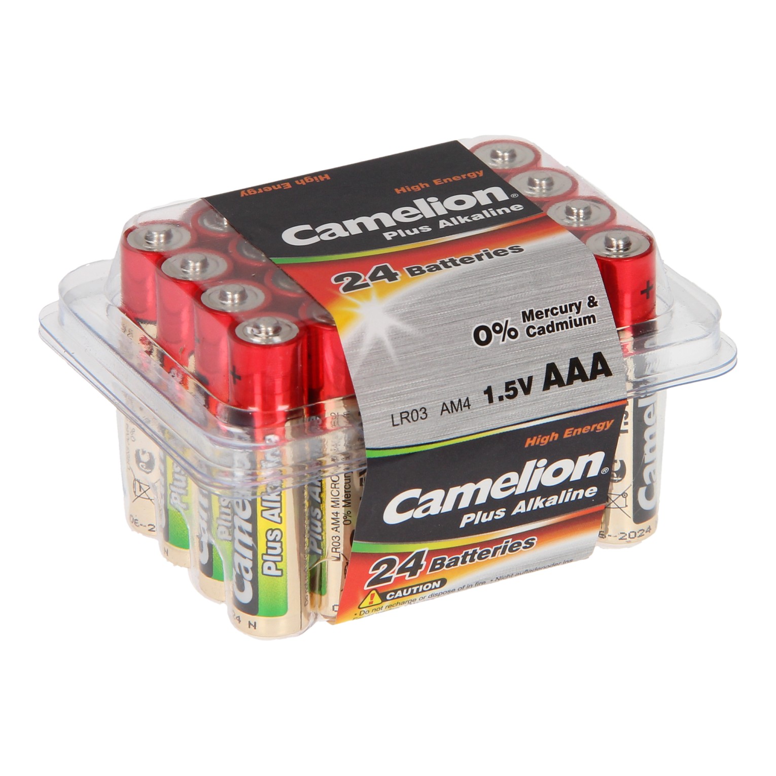 Camelion Plus Batterij Alkaline AAA/LR03, 24st. - Klik op de afbeelding om het venster te sluiten
