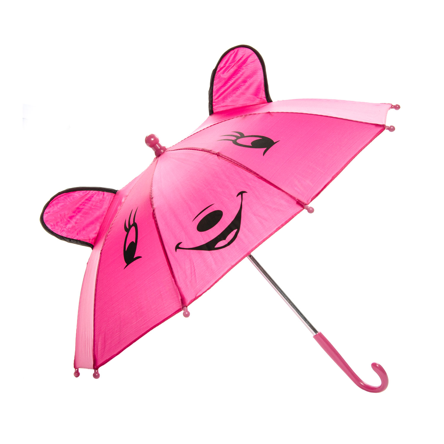 Vrolijke Dieren Paraplu - Roze, Ø 50 cm - Klik op de afbeelding om het venster te sluiten
