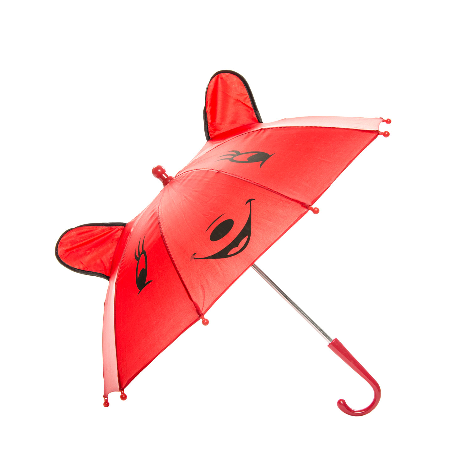Vrolijke Dieren Paraplu - Rood, Ø 50 cm - Klik op de afbeelding om het venster te sluiten