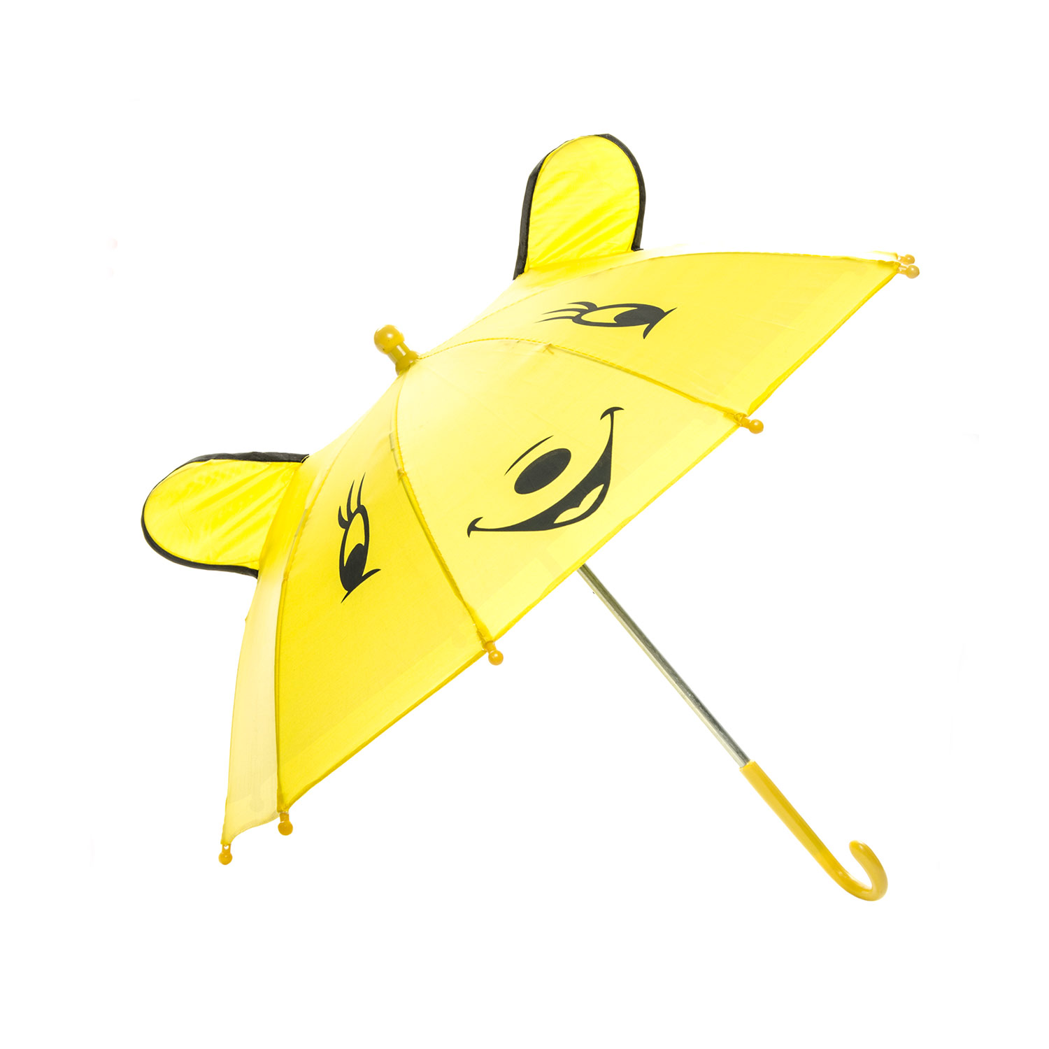 Vrolijke Dieren Paraplu - Geel, Ø 50 cm - Klik op de afbeelding om het venster te sluiten