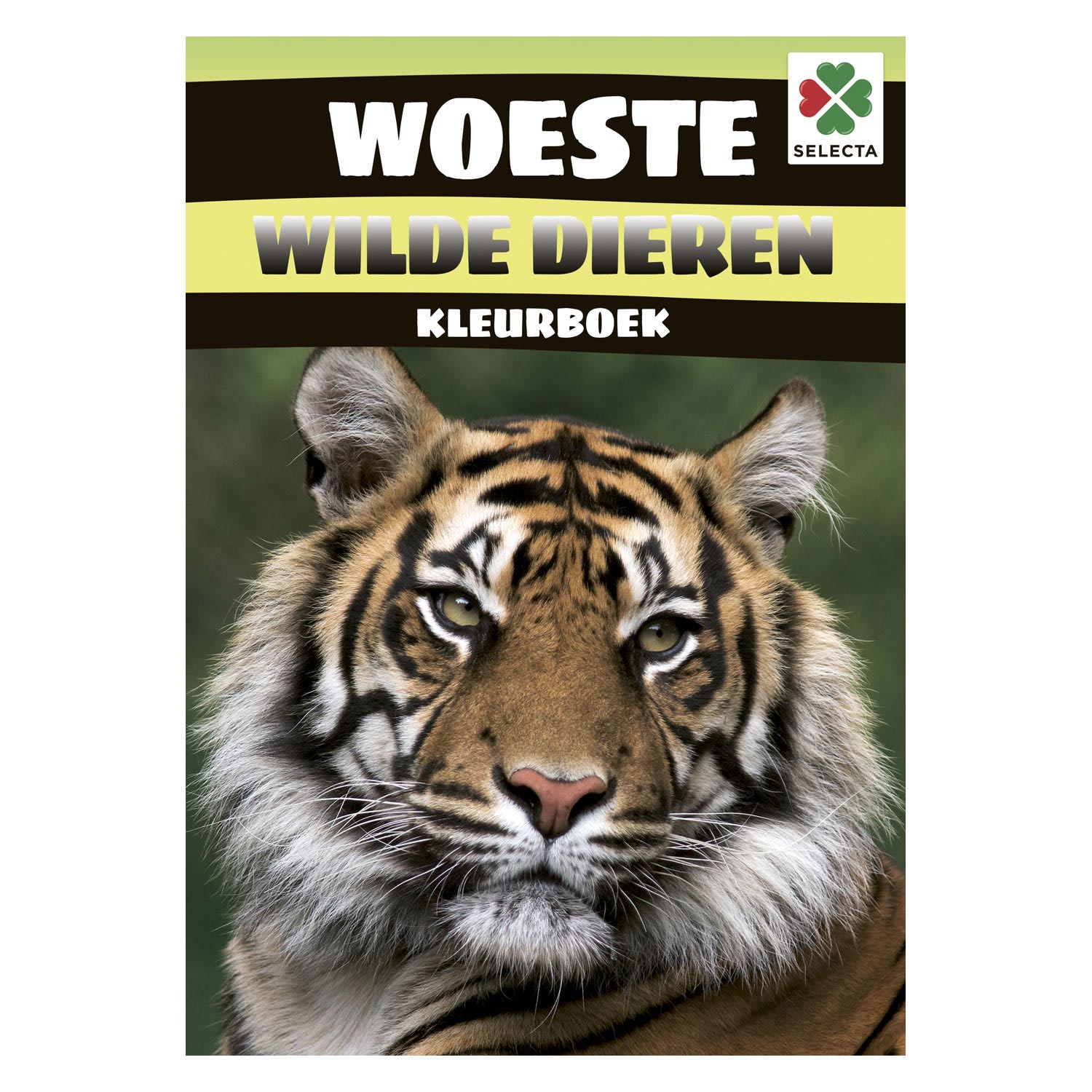 Kleurboek Woeste Wilde Dieren - Klik op de afbeelding om het venster te sluiten