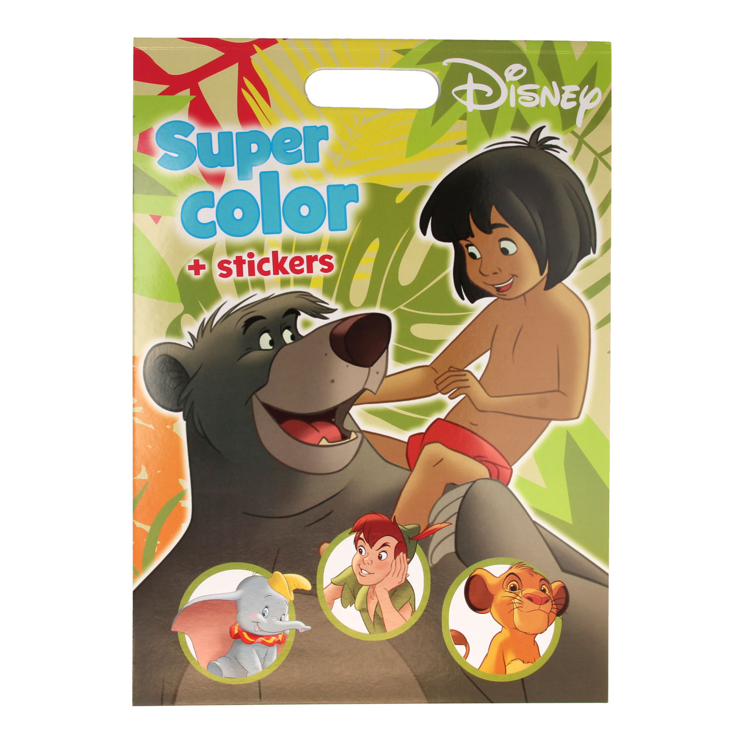 Disney Figuren Super Color Kleurboek XXL met Stickers - Klik op de afbeelding om het venster te sluiten