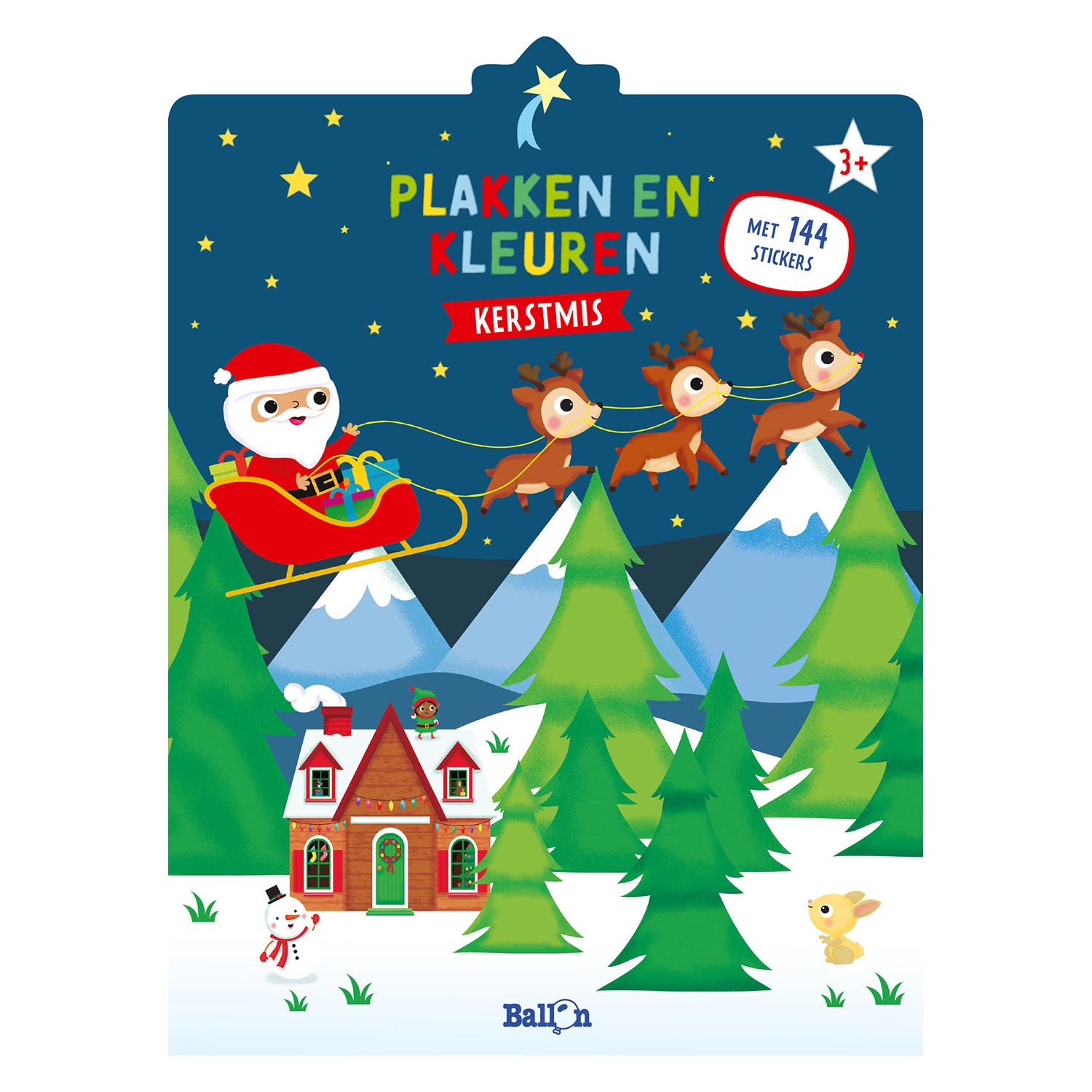 Plakken en Kleuren Kerstmis - Klik op de afbeelding om het venster te sluiten
