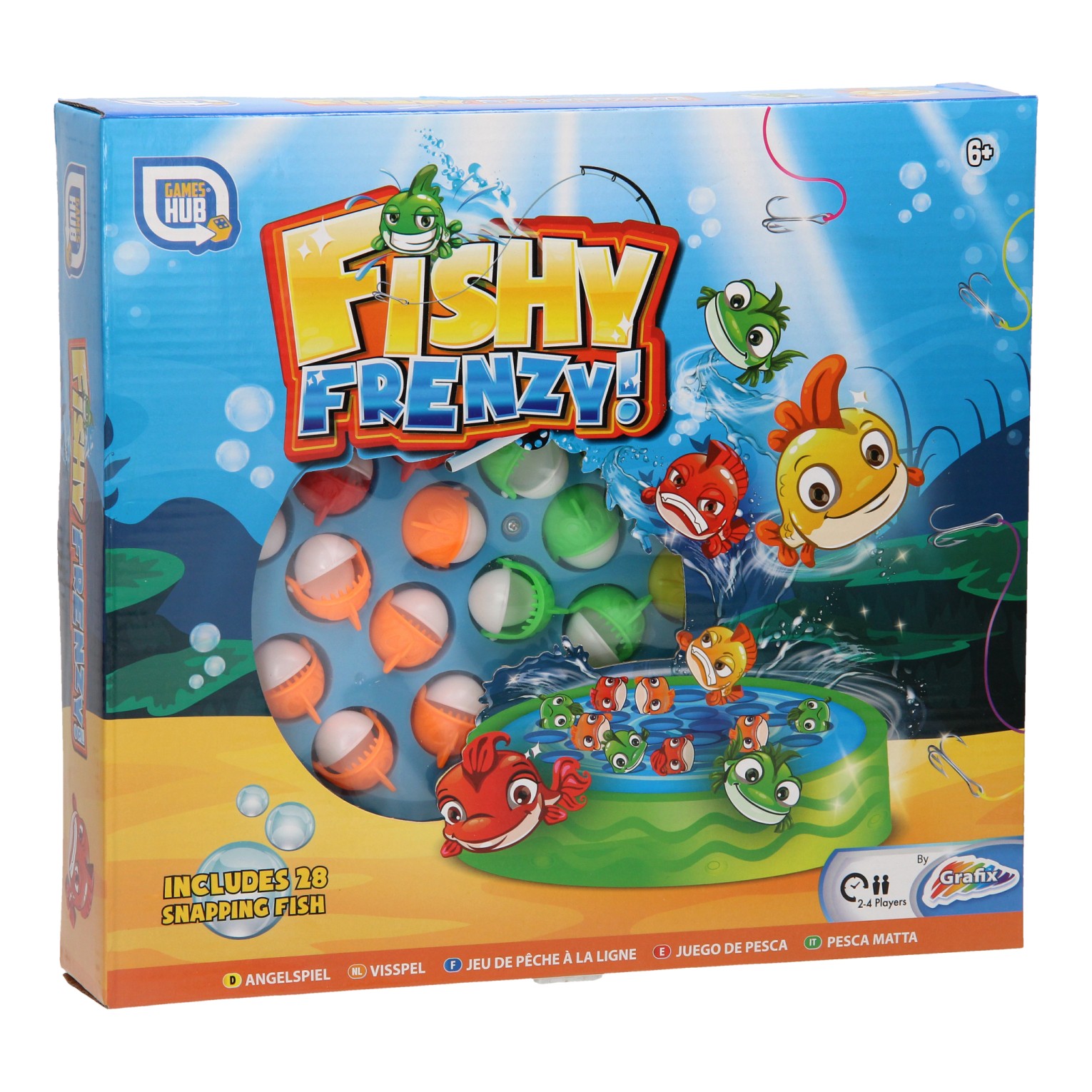 Fishy Frenzy Spel - Klik op de afbeelding om het venster te sluiten