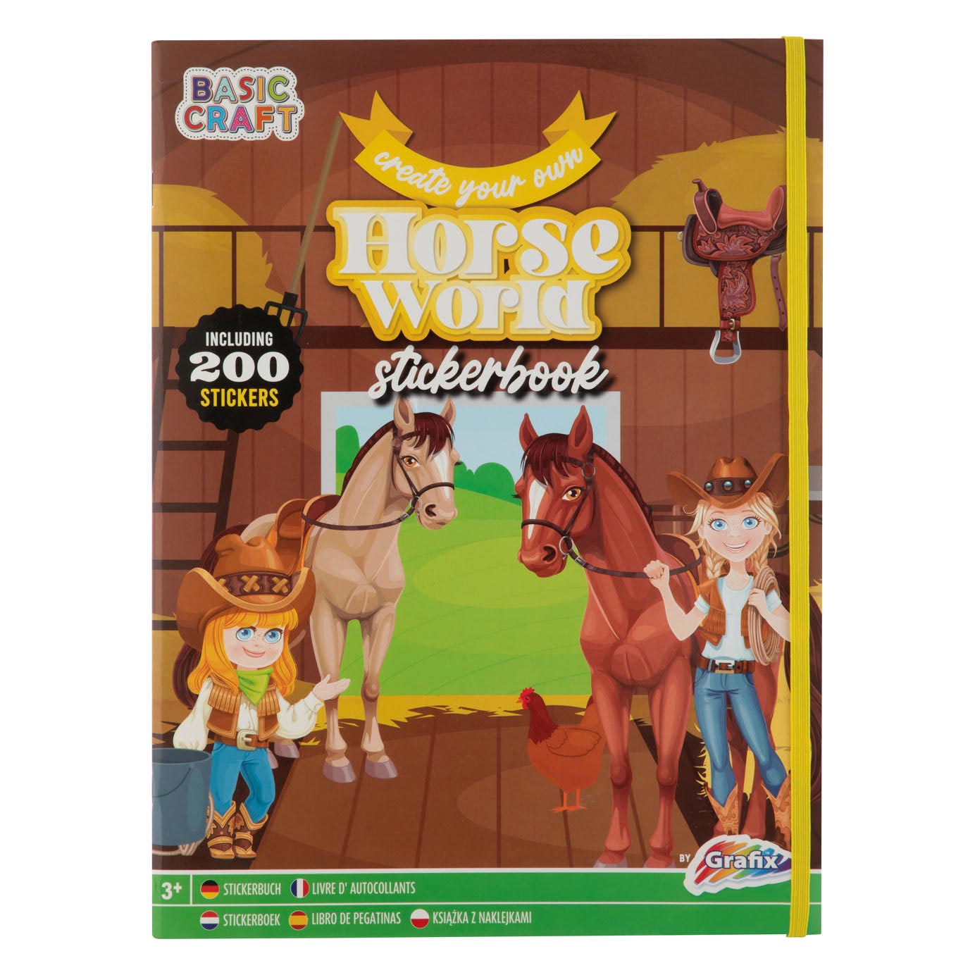 Stickerboek Magische Paarden, 200 stickers - Klik op de afbeelding om het venster te sluiten