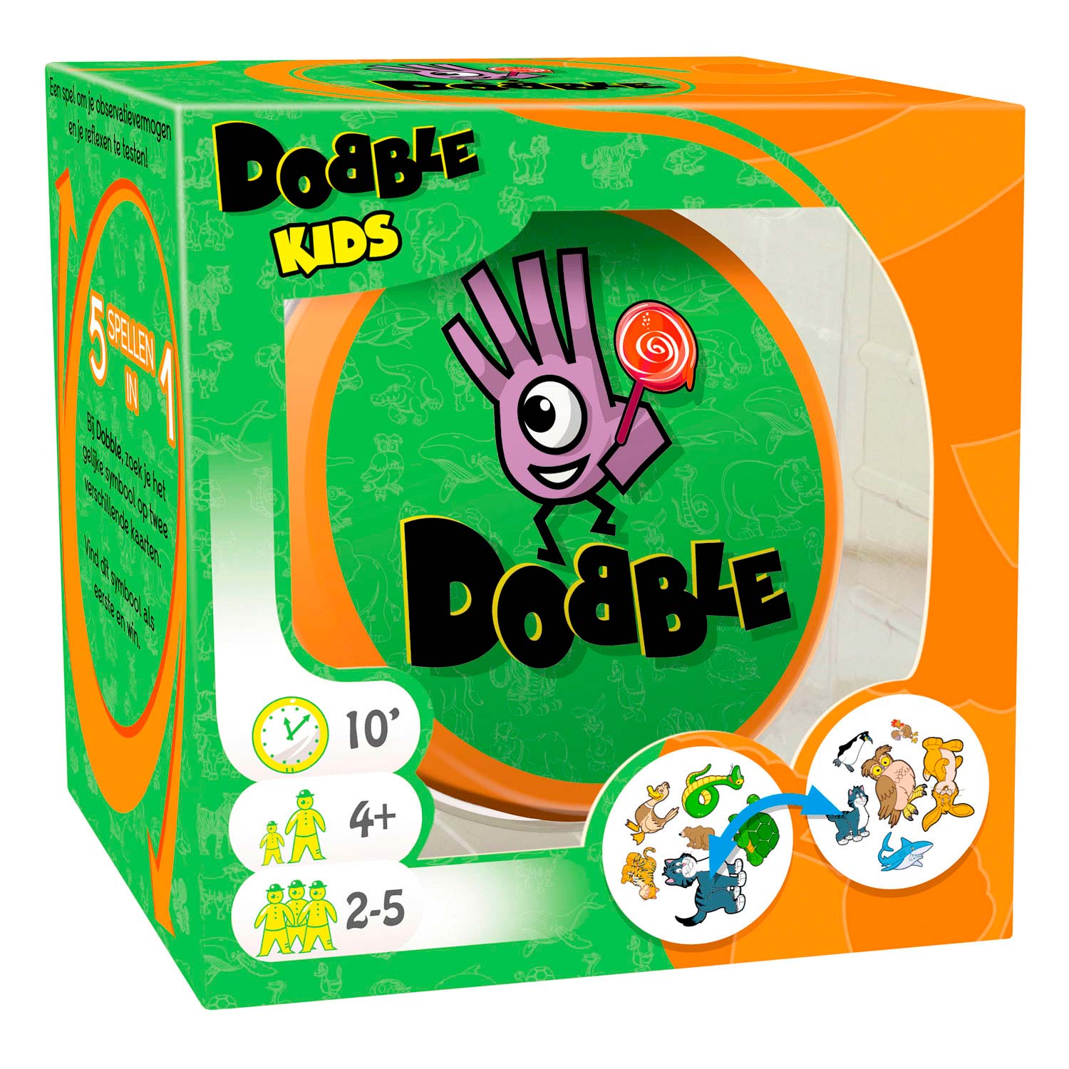 Dobble Kids Kaartspel Junior - Klik op de afbeelding om het venster te sluiten
