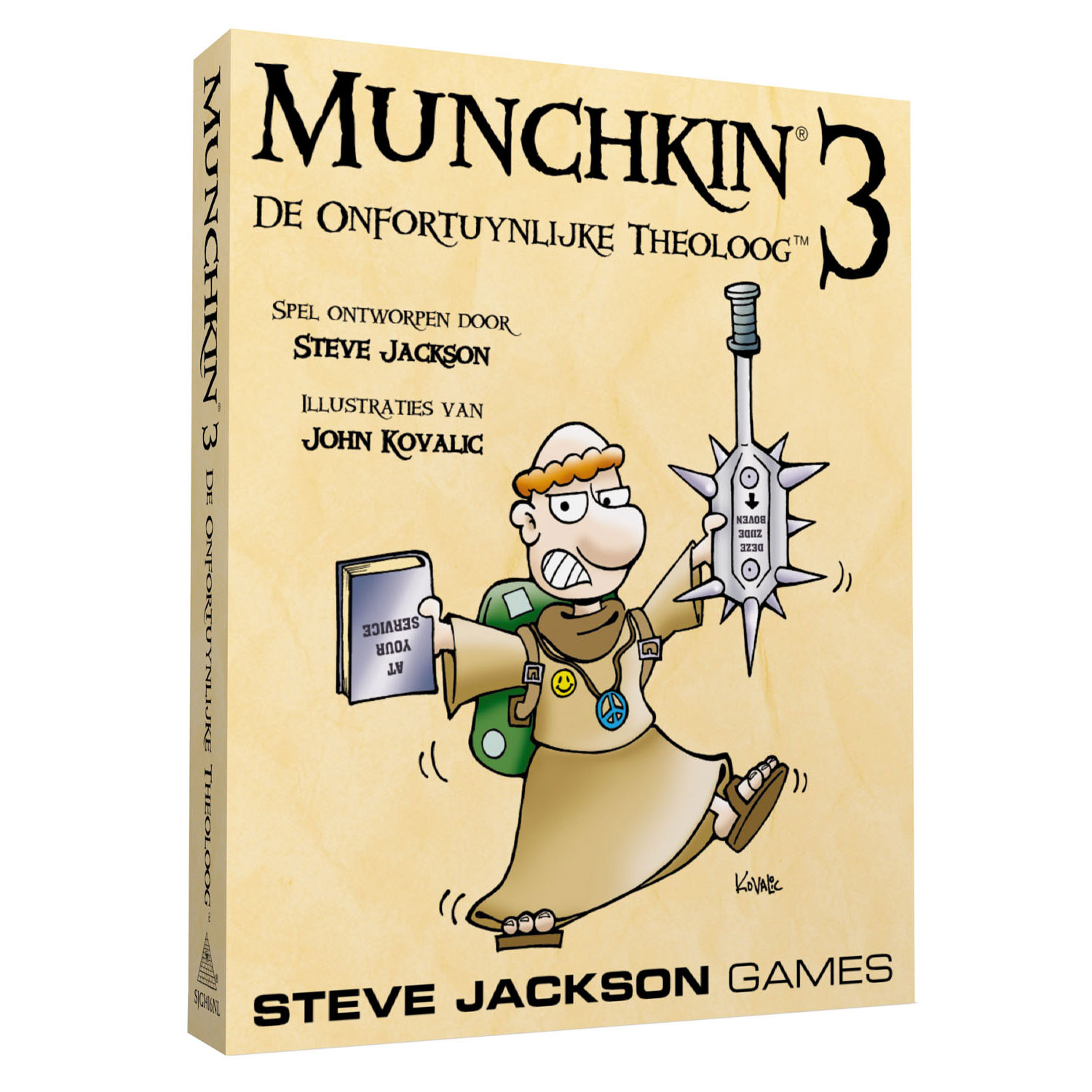 Munchkin 3 - De Onfortuinlijke Theoloog Kaartspel