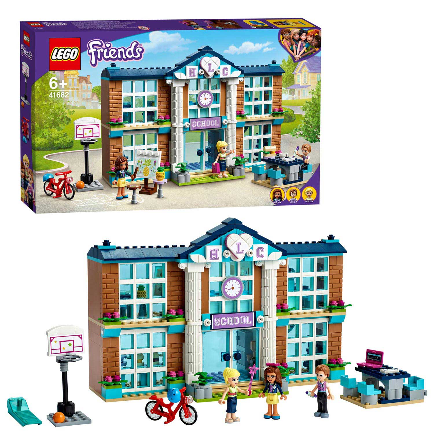 LEGO Friends 41682 Heartlake City School - Klik op de afbeelding om het venster te sluiten