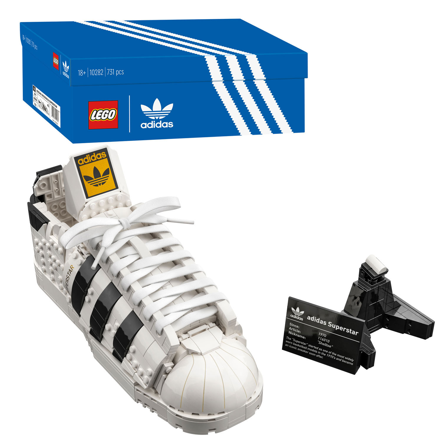LEGO ICONS 10282 Adidas Originals Superstar - Klik op de afbeelding om het venster te sluiten