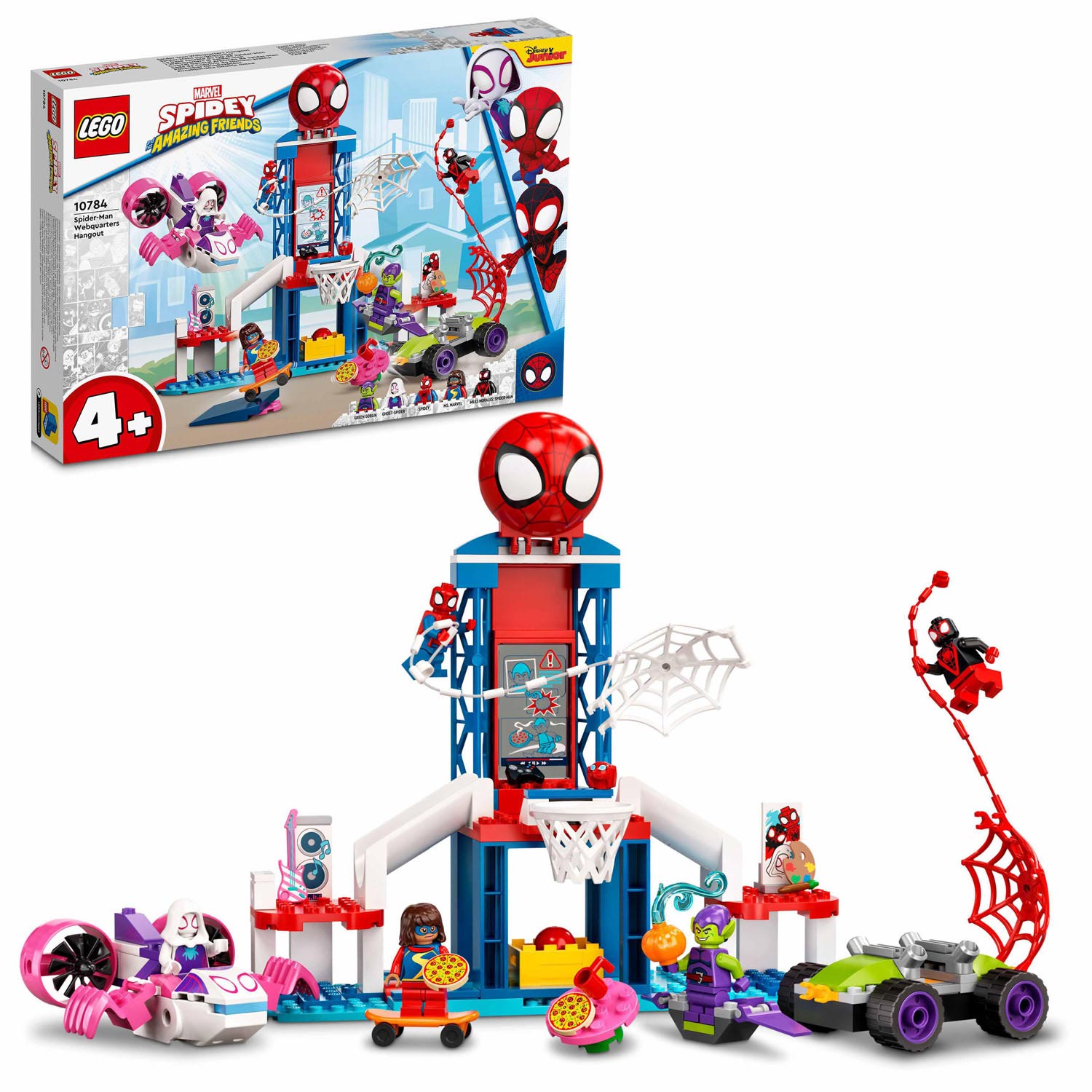 LEGO Spidey 10784 Spider-Man Webuitvalsbasis Ontmoeting - Klik op de afbeelding om het venster te sluiten