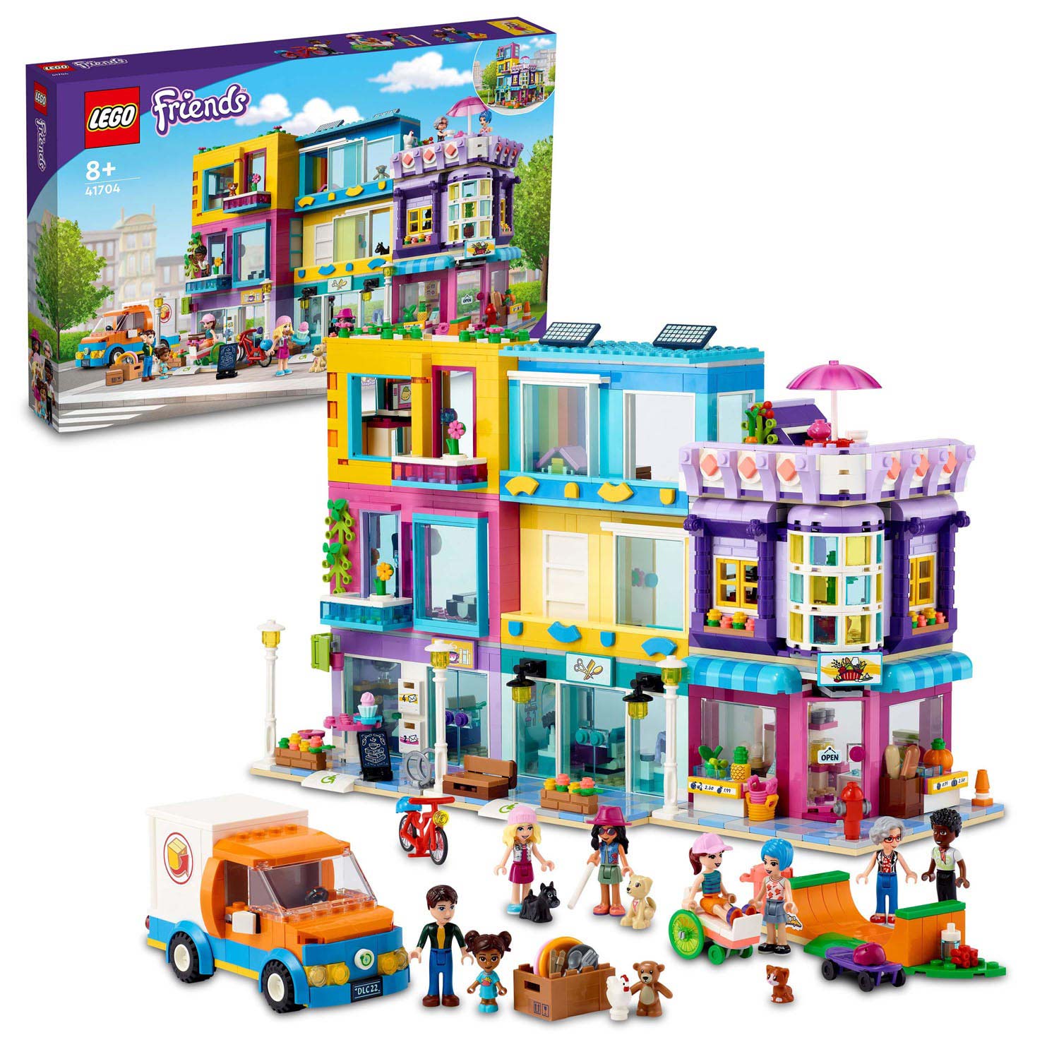 LEGO Friends 41704 Hoofdstraatgebouw - Klik op de afbeelding om het venster te sluiten