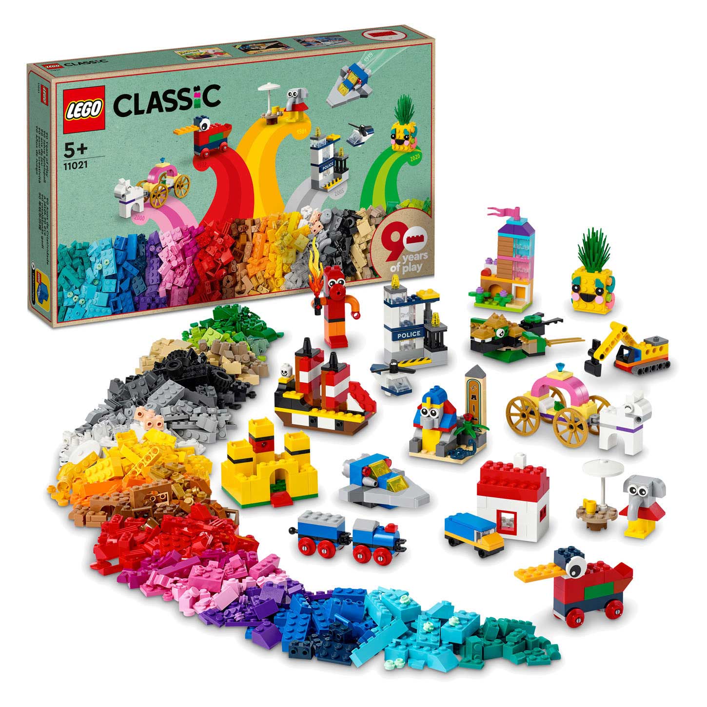 Lego Classic 11021 90 Jaar Spelen - Klik op de afbeelding om het venster te sluiten