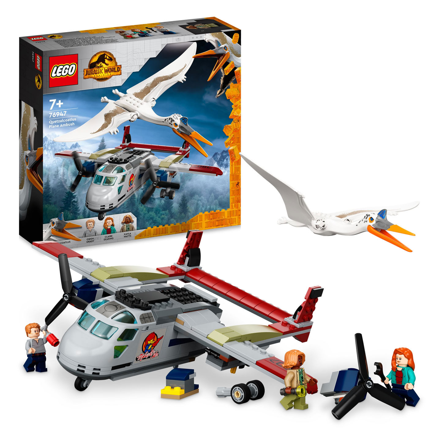 LEGO Jurassic 76947 Quetzalcoatlus vliegtuighinderlaag - Klik op de afbeelding om het venster te sluiten