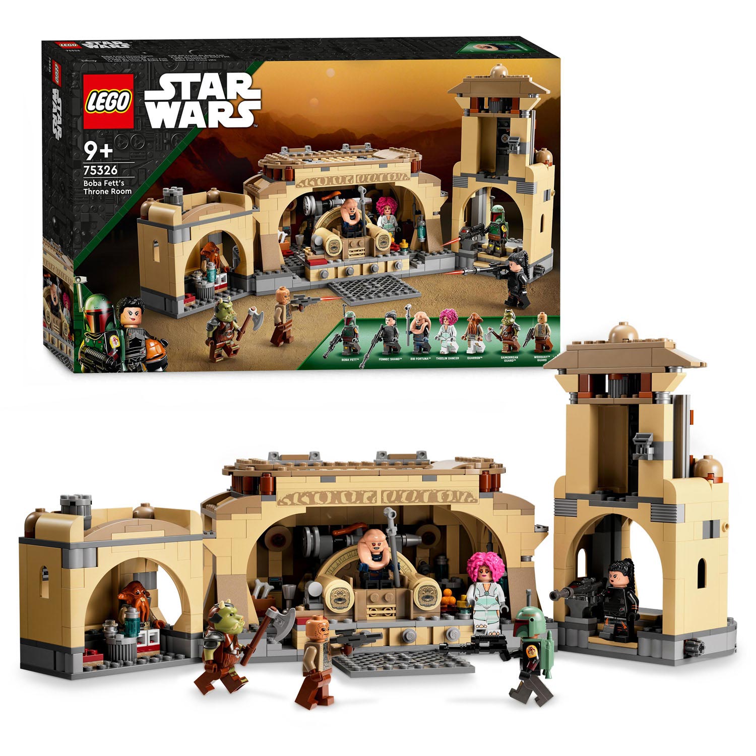 LEGO Star Wars 75326 Boba Fetts Troonzaal - Klik op de afbeelding om het venster te sluiten