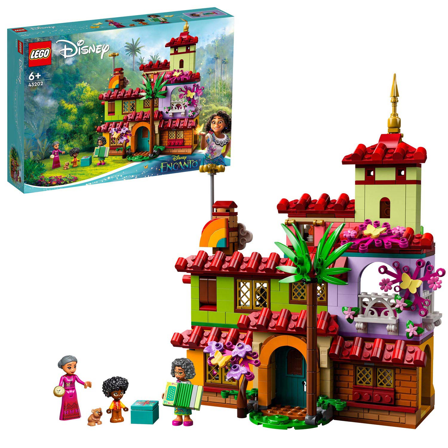Lego Disney Encanto 43202 Het huis van de Familie Madrigal - Klik op de afbeelding om het venster te sluiten