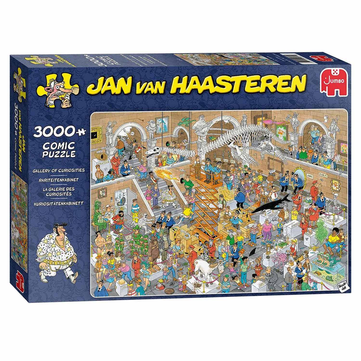 Jan van Haasteren Puzzel - Museum, 3000st. - Klik op de afbeelding om het venster te sluiten