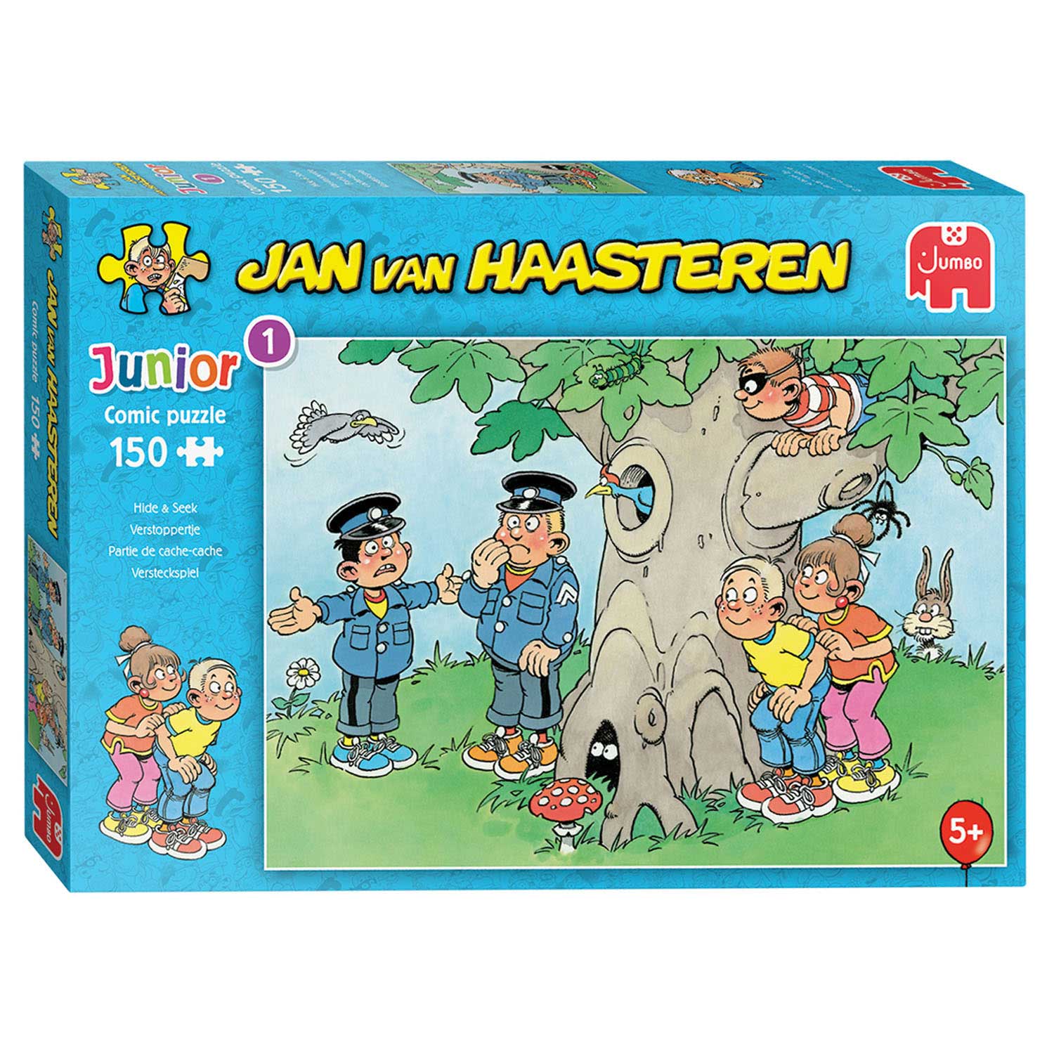 Jan van Haasteren Junior Verstoppertje, 150st. - Klik op de afbeelding om het venster te sluiten
