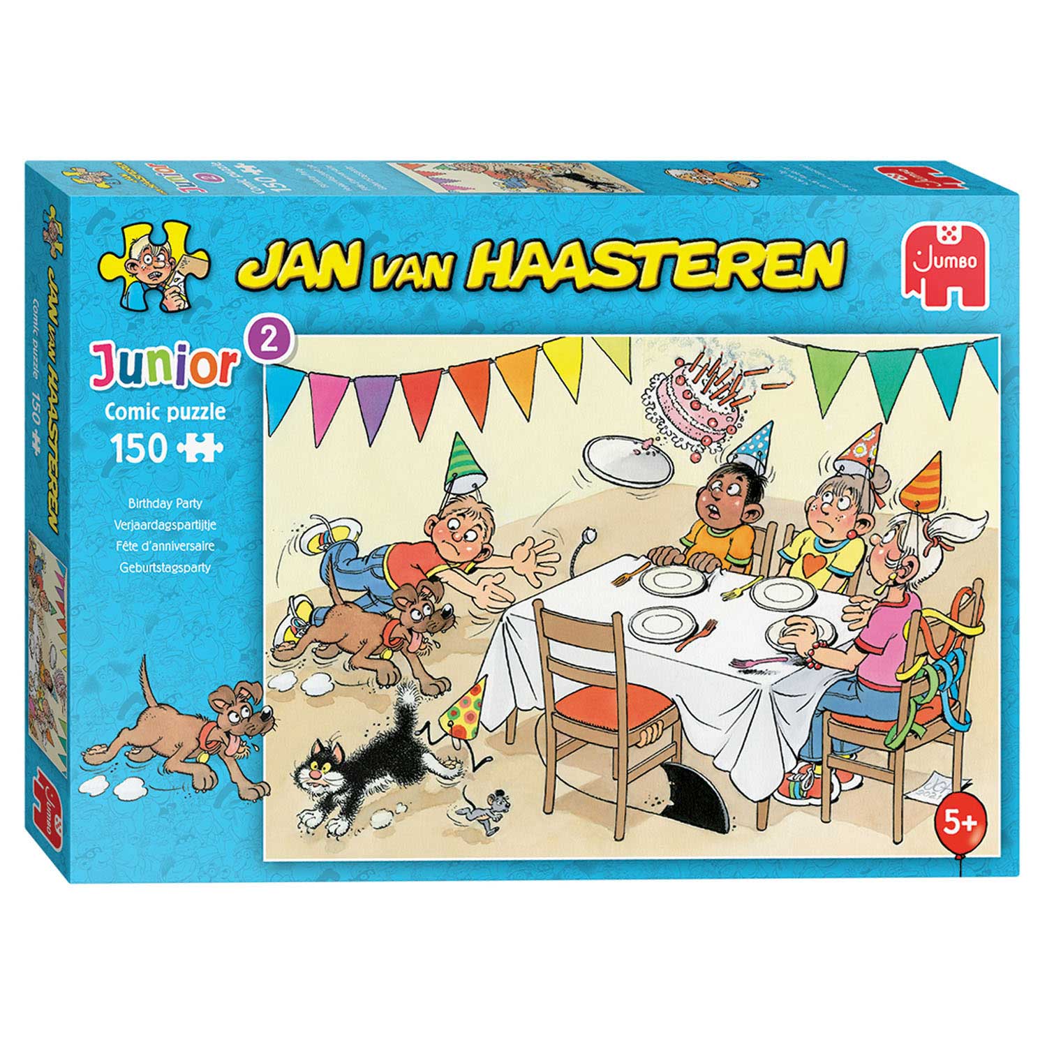 Jan van Haasteren Junior Verjaardagspartijtje, 150st. - Klik op de afbeelding om het venster te sluiten