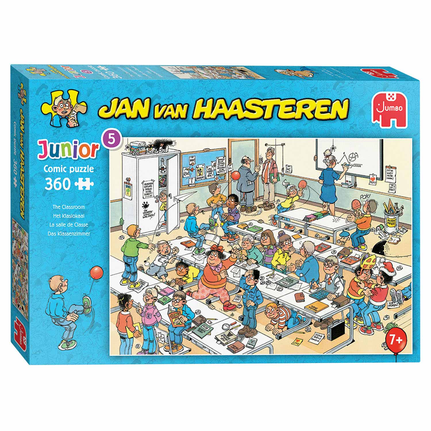 Jan van Haasteren Junior Het Klaslokaal, 360st. - Klik op de afbeelding om het venster te sluiten