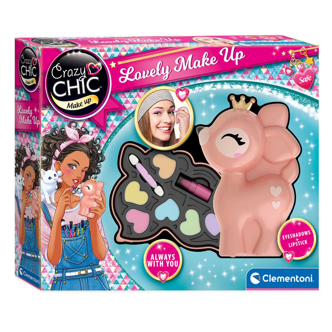 Clementoni Crazy Chic - Make-up Hertje - Klik op de afbeelding om het venster te sluiten