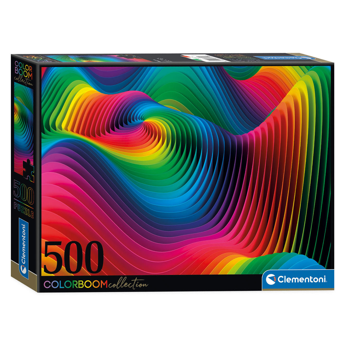Clementoni Colorboom Puzzel Waves, 500st. - Klik op de afbeelding om het venster te sluiten