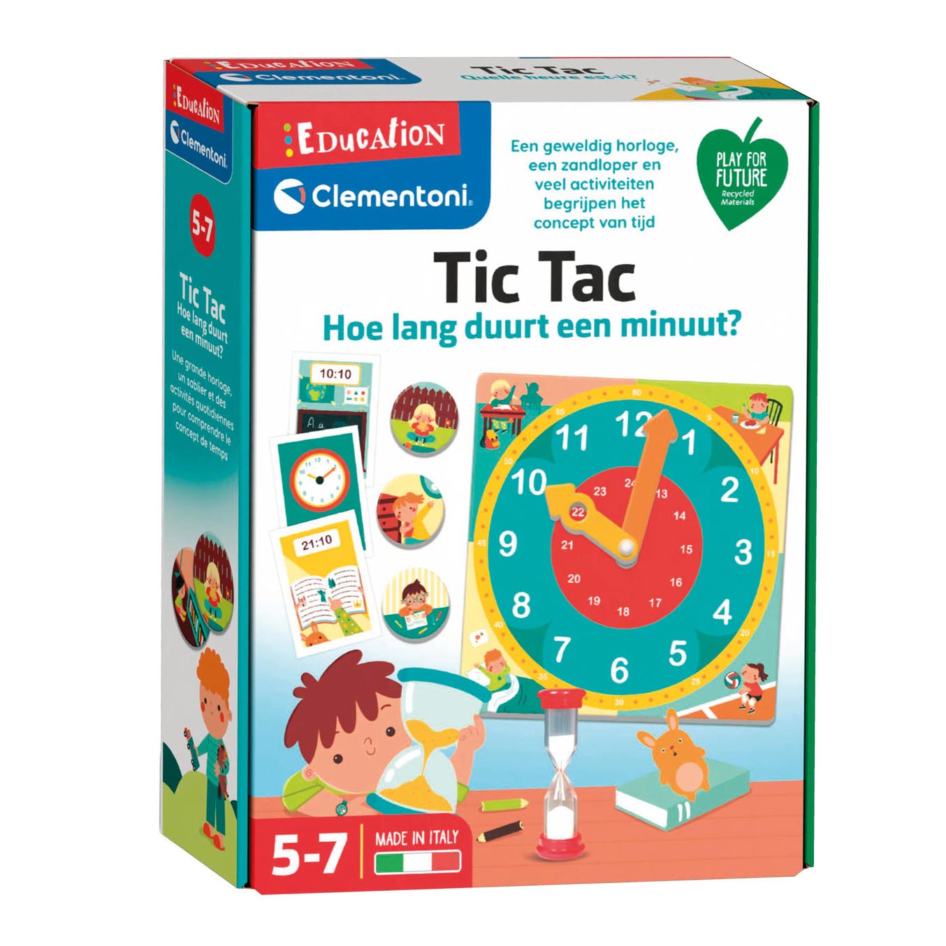 Clementoni Education - Tic Tac Hoe lang duurt een minuut? - Klik op de afbeelding om het venster te sluiten