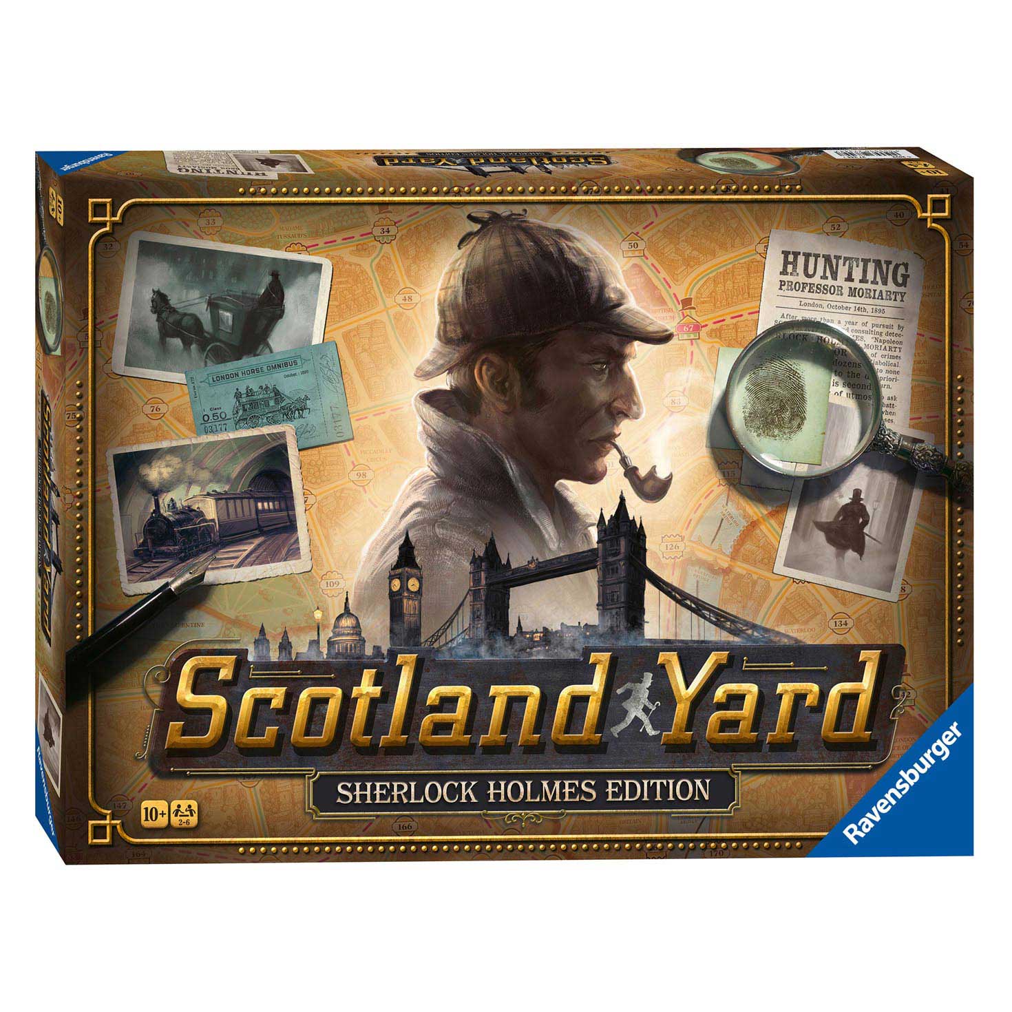 Sherlock Holmes Scotland Yard Bordspel - Klik op de afbeelding om het venster te sluiten
