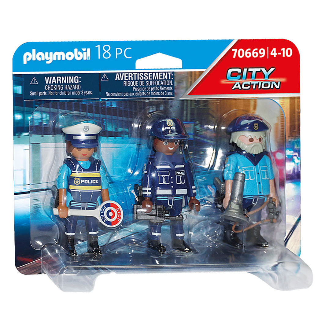 Playmobil City Action Figurenset Politie - 70669 - Klik op de afbeelding om het venster te sluiten
