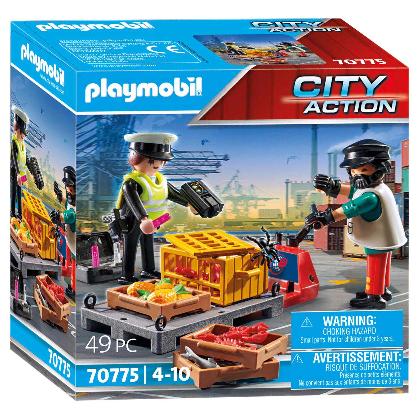 Playmobil City Action Douanecontrole - 70775 - Klik op de afbeelding om het venster te sluiten
