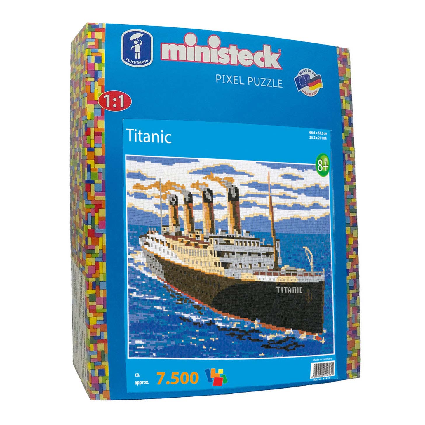 Ministeck Titanic, 7500dlg. - Klik op de afbeelding om het venster te sluiten