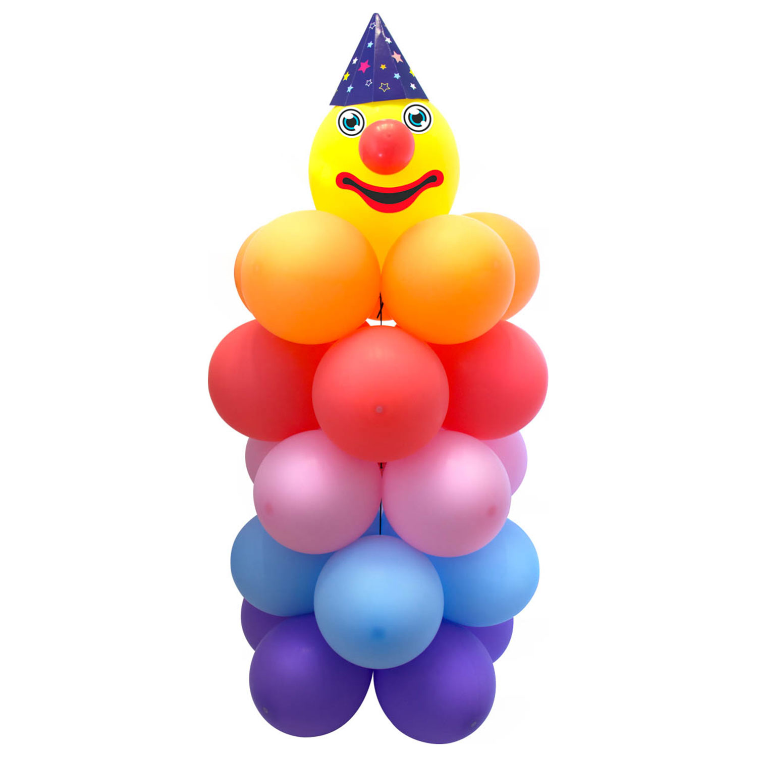 Ballon Set Clown - Klik op de afbeelding om het venster te sluiten