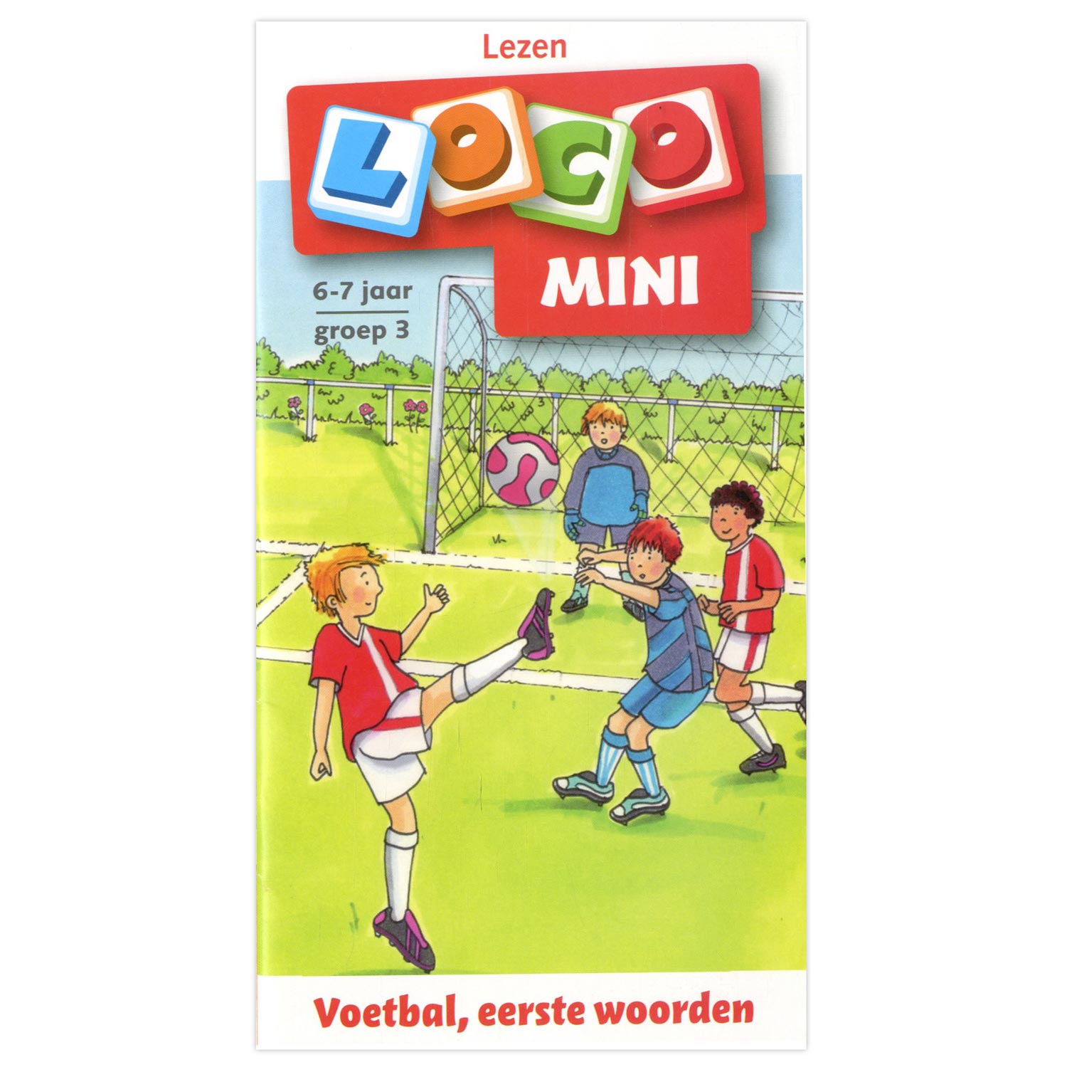 Mini Loco - Voetbal, eerste woorden Groep 3 (6-7 jr.) - Klik op de afbeelding om het venster te sluiten