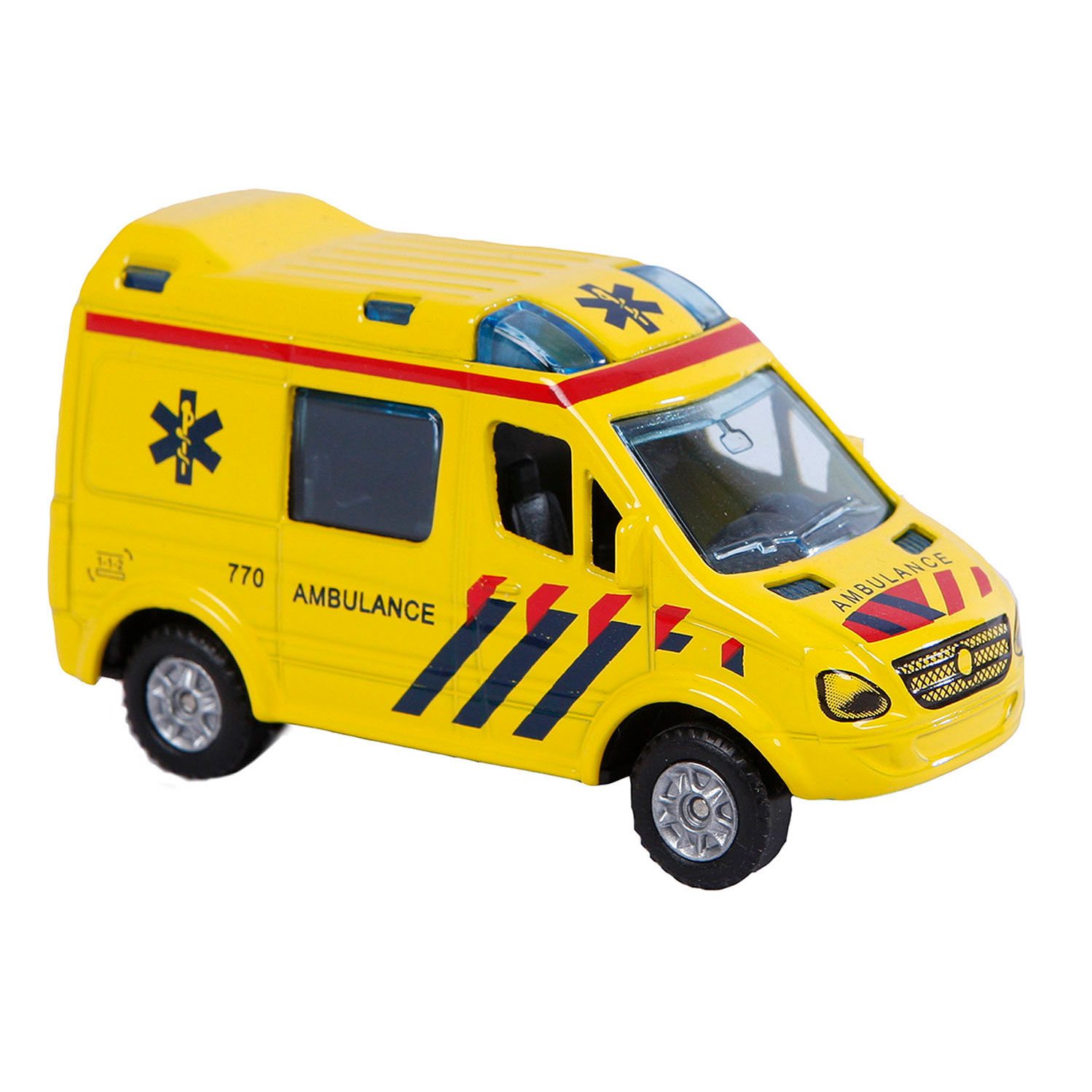 Kids Globe Die-cast Ambulance NL, 8cm - Klik op de afbeelding om het venster te sluiten