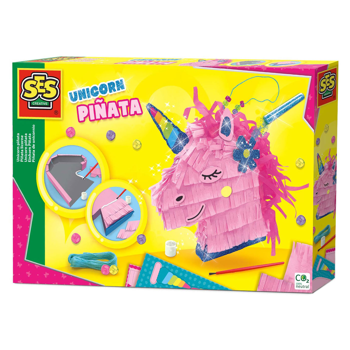 Eenhoorn Piñata - Klik op de afbeelding om het venster te sluiten