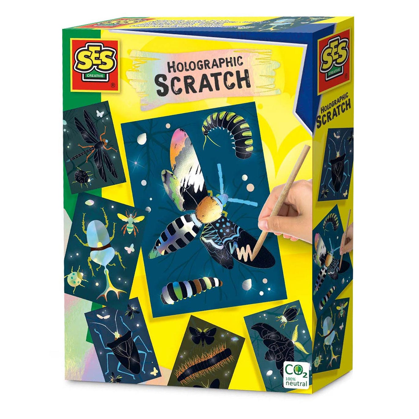 SES Holografisch Scratch Insecten - Klik op de afbeelding om het venster te sluiten