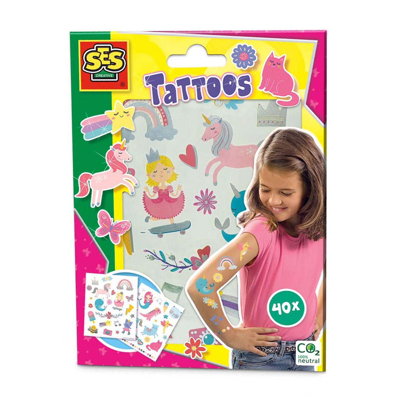SES Tattoos voor Kinderen - Sprookjes - Klik op de afbeelding om het venster te sluiten