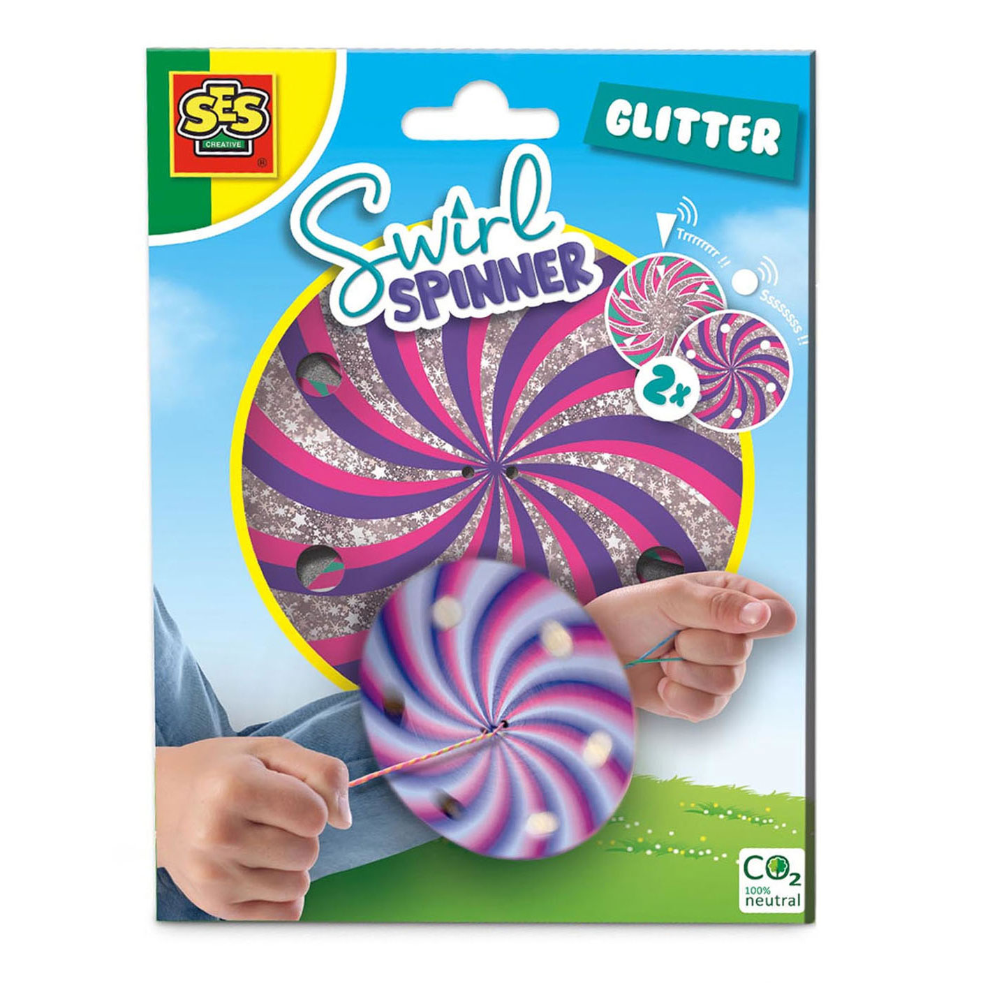 SES Swirl Spinner - Glitter - Klik op de afbeelding om het venster te sluiten