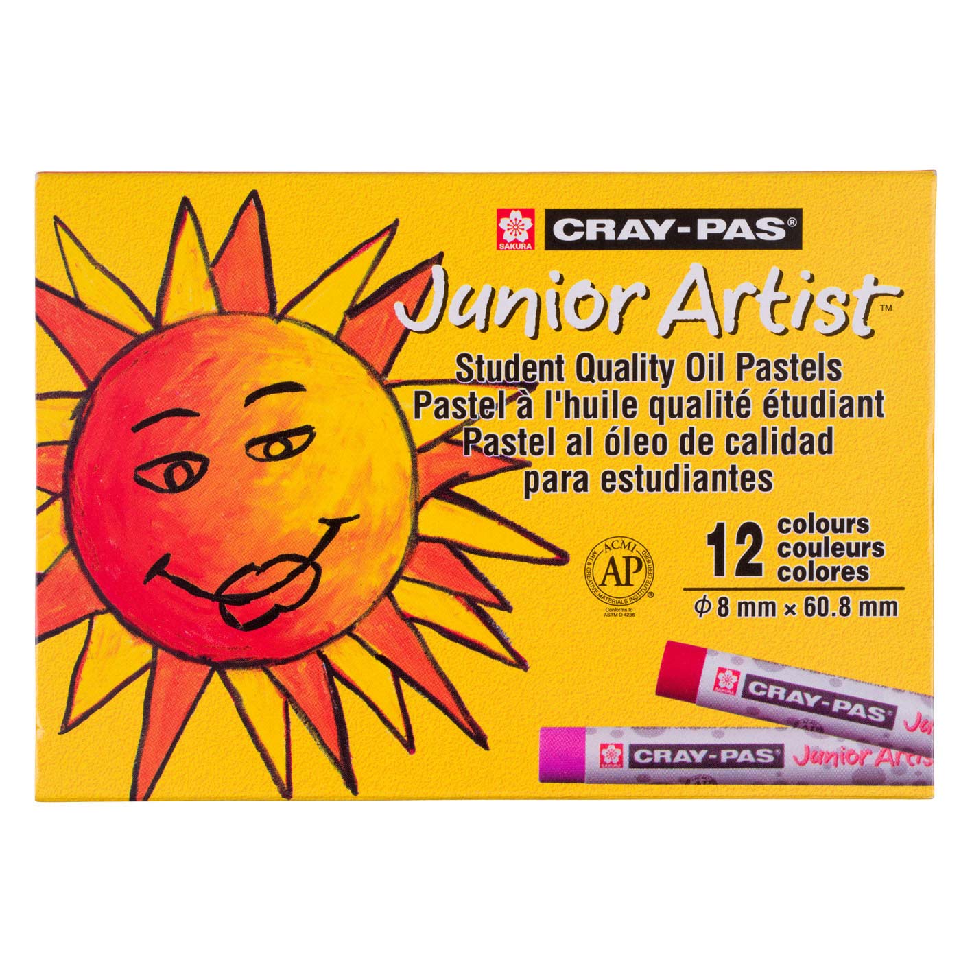 Sakura Cray-Pas Junior Artist Oliepastels Set, 12st. - Klik op de afbeelding om het venster te sluiten