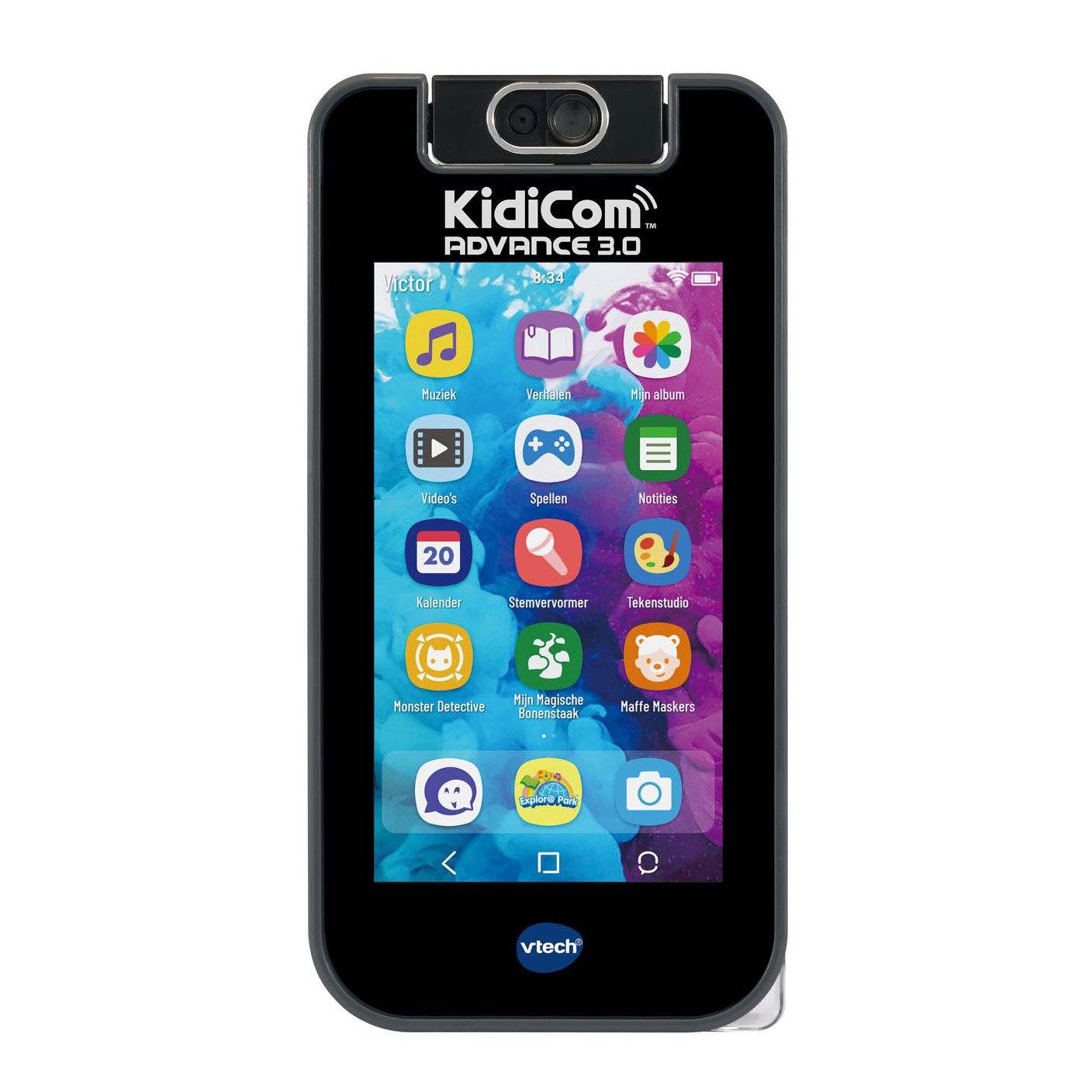 VTech KidiCom Advance 3.0 blauw - Klik op de afbeelding om het venster te sluiten