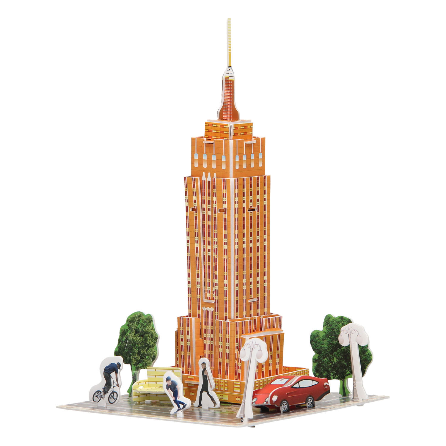 3D Puzzel Empire State Building - Klik op de afbeelding om het venster te sluiten