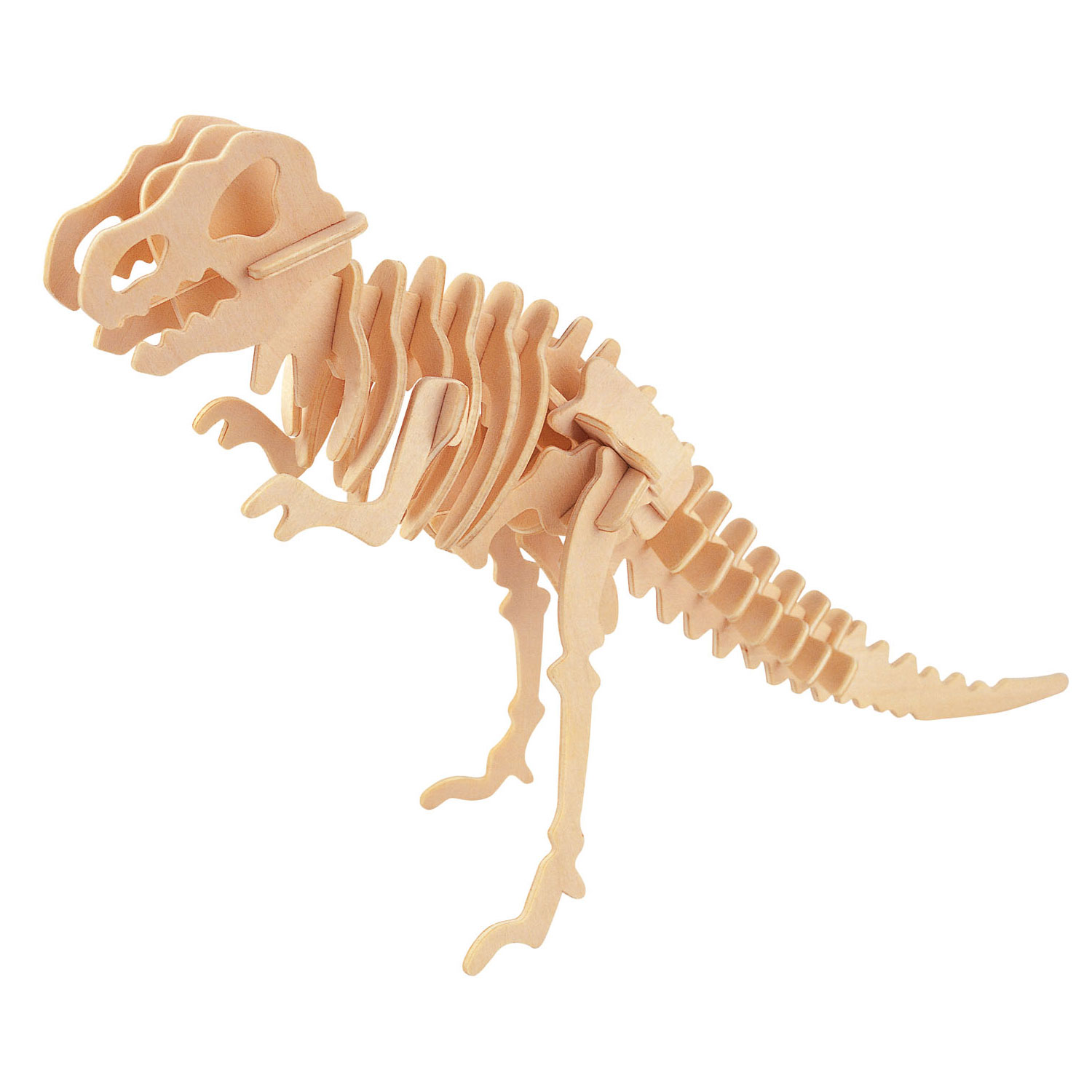 Gepetto's Workshop Houten Bouwpakket 3D - Tyrannosaurus - Klik op de afbeelding om het venster te sluiten