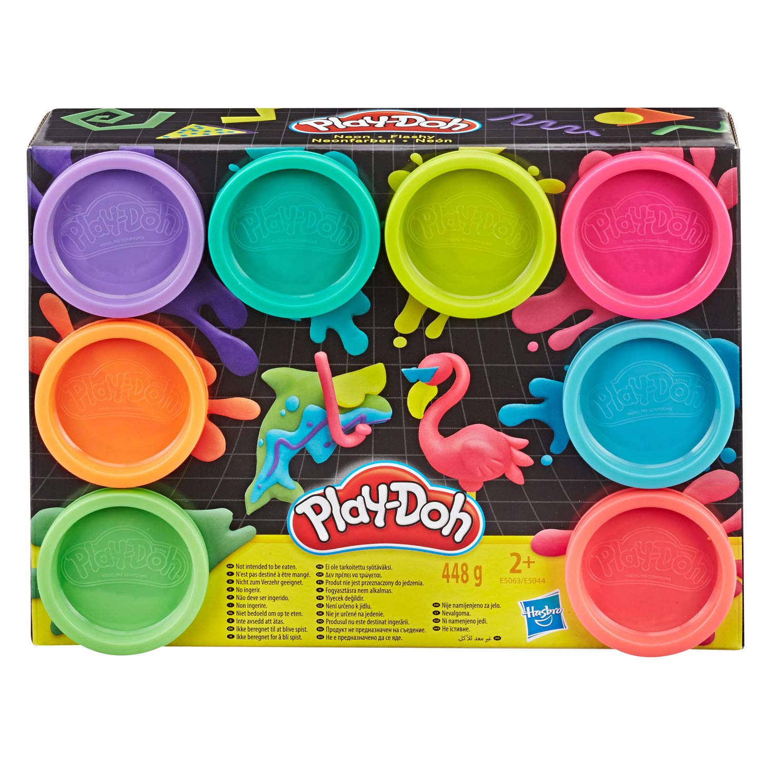 Play-Doh Neon, 8st. - Klik op de afbeelding om het venster te sluiten