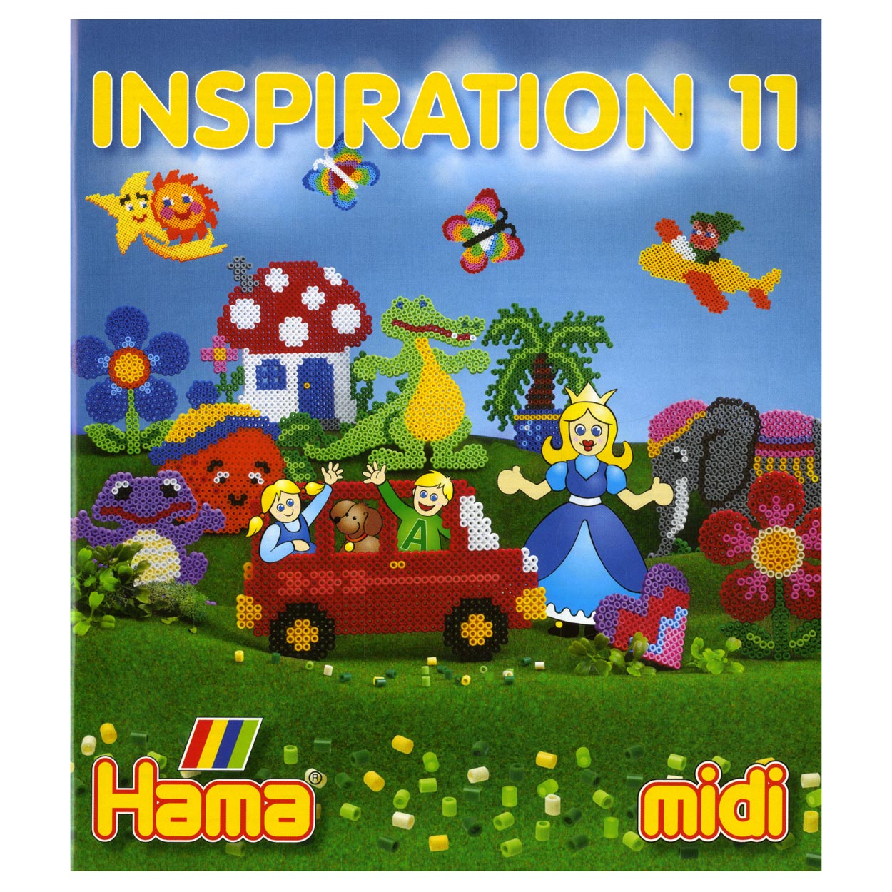 Hama Strijkkralen Inspiratieboekje, nr. 11 - Klik op de afbeelding om het venster te sluiten