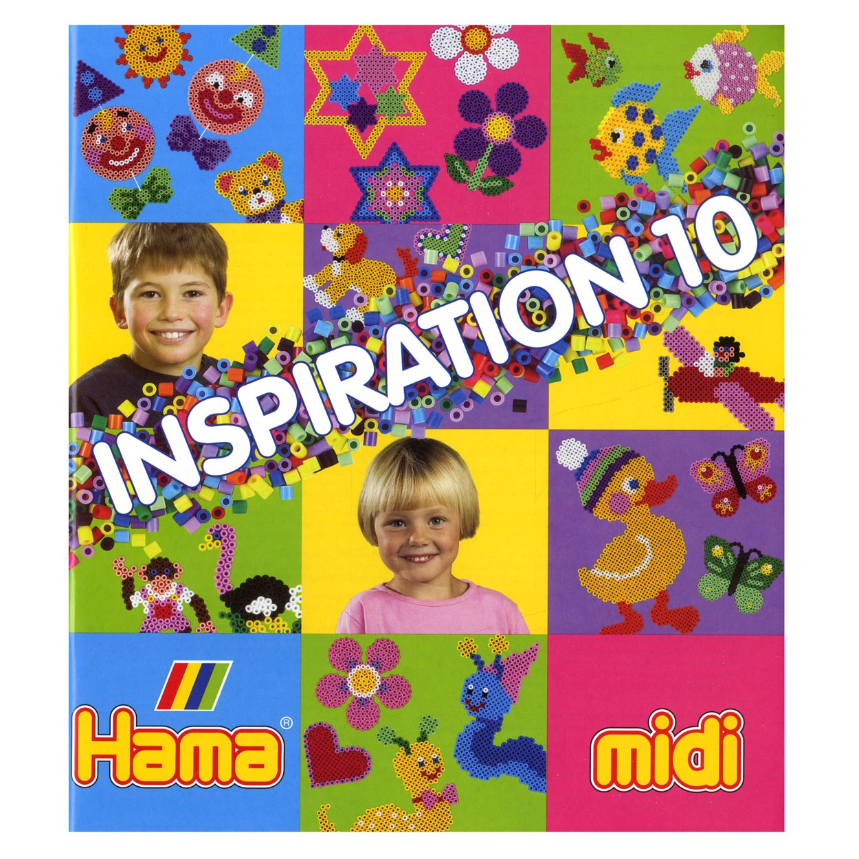 Hama Strijkkralen Inspiratieboekje, nr. 10 - Klik op de afbeelding om het venster te sluiten