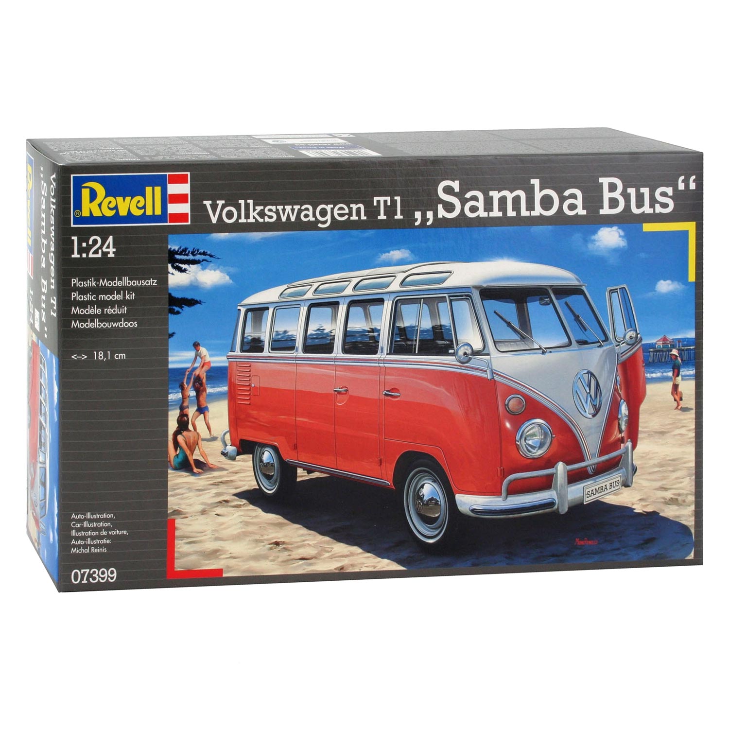 Revell Volkswagen T1 Samba Bus - Klik op de afbeelding om het venster te sluiten