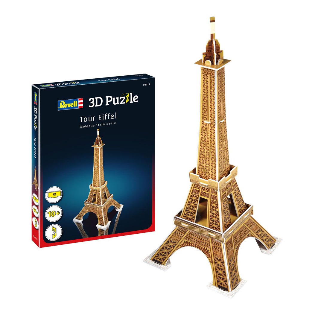 Revell 3D Puzzel Bouwpakket - Eiffel Tower - Klik op de afbeelding om het venster te sluiten