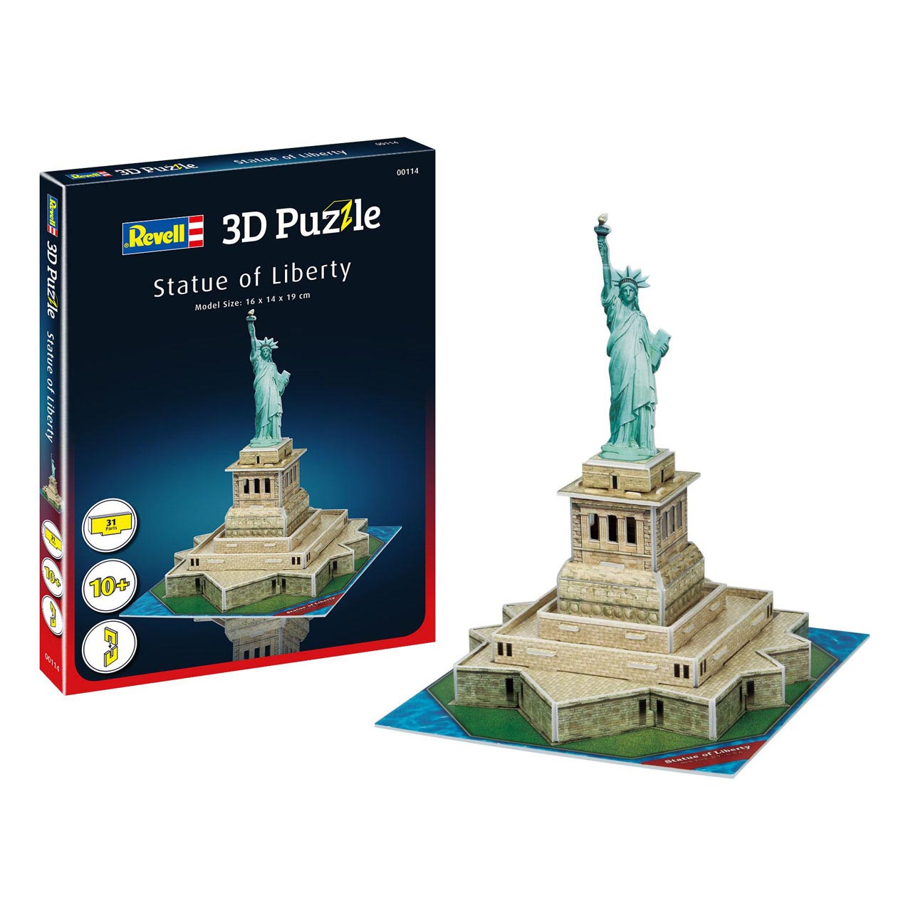 Revell 3D Puzzel Bouwpakket - Statue of Liberty - Klik op de afbeelding om het venster te sluiten